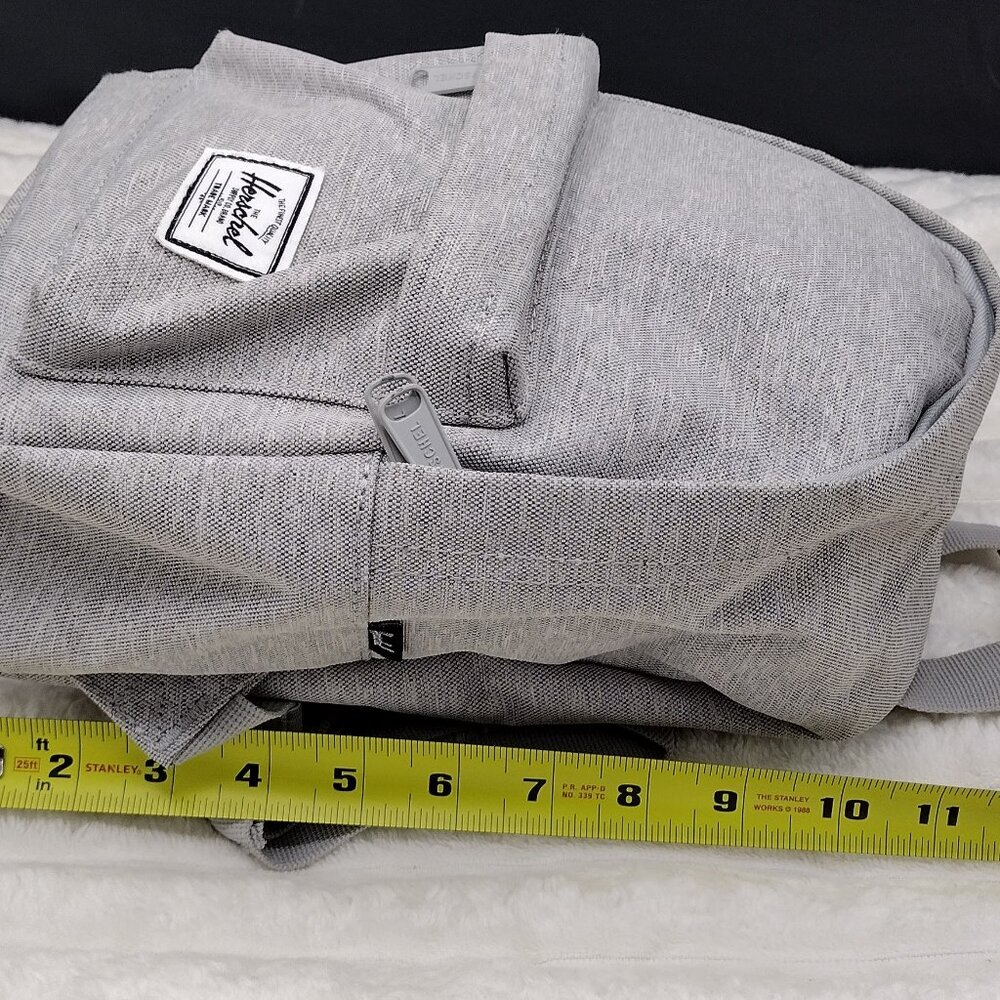 Herschel Supply Co. Classic Mini Backpack – Light Grey Crosshatch | NWOT - Picture 3 of 12